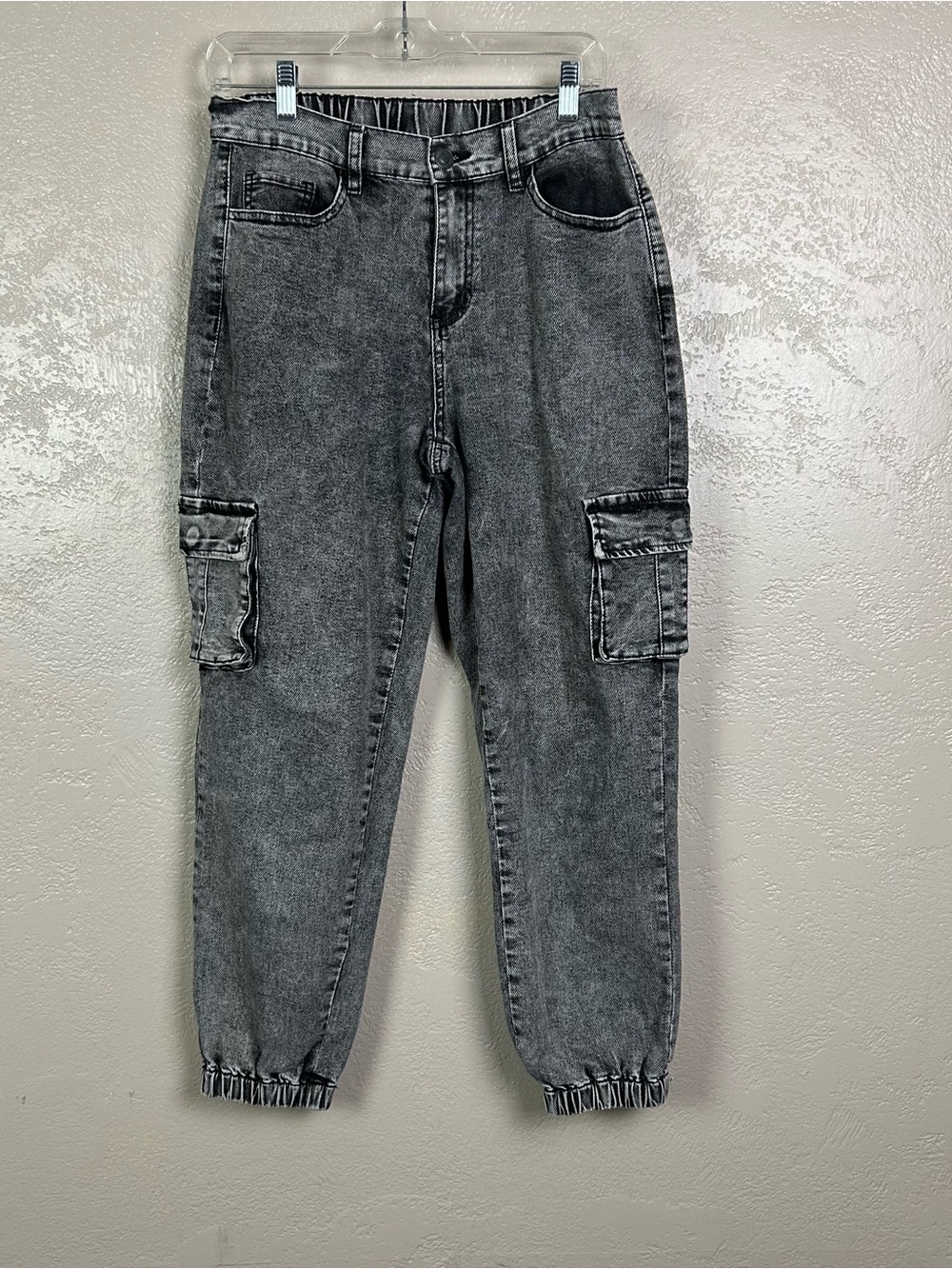 Choose 5 for $30 YMI Washed Black Cargo Jogger denim Pants